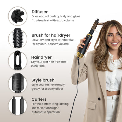 New 6 in 1 Airstyler Set